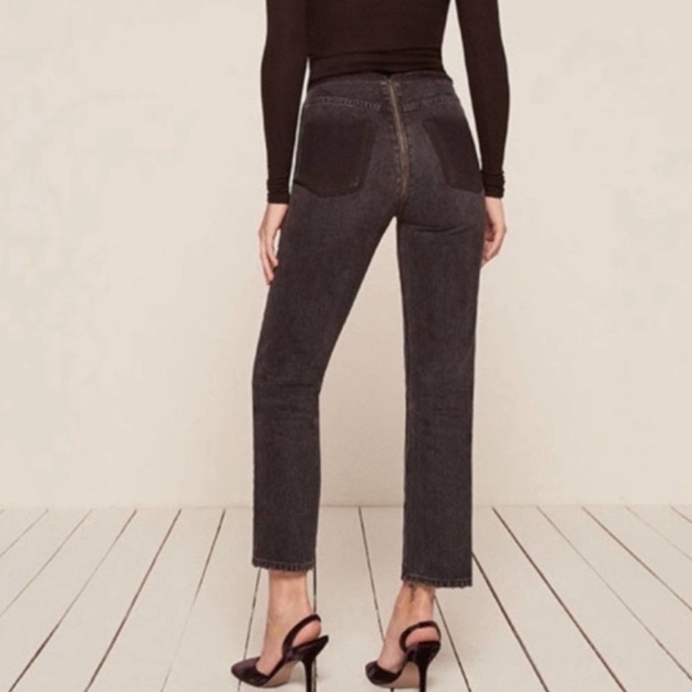 Reformation dark wash high waisted jeans size 27